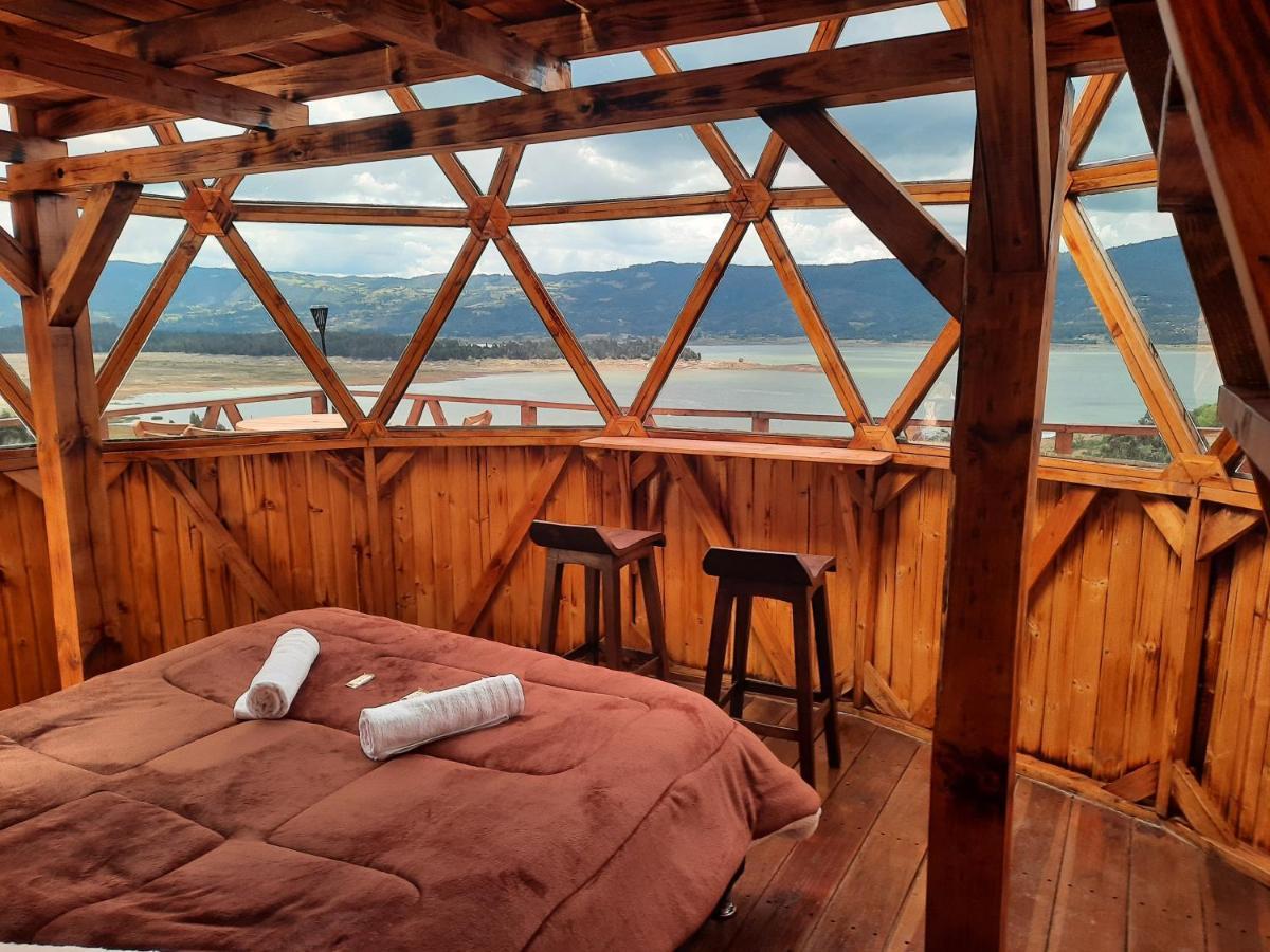 Benigno Mirador Bed & Breakfast Guatavita Eksteriør bilde