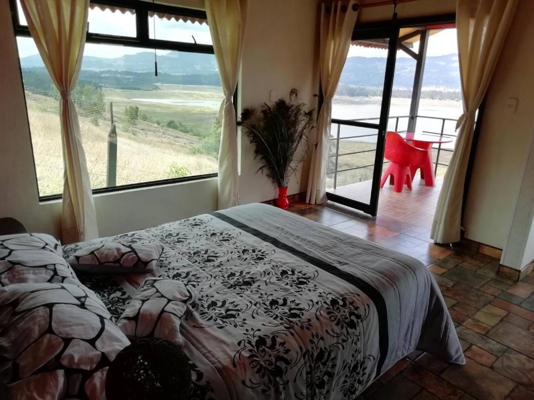 Benigno Mirador Bed & Breakfast Guatavita Eksteriør bilde